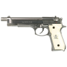 WE M92 Long Sword Cutlass Gaz Silver/White 25BBs 1J