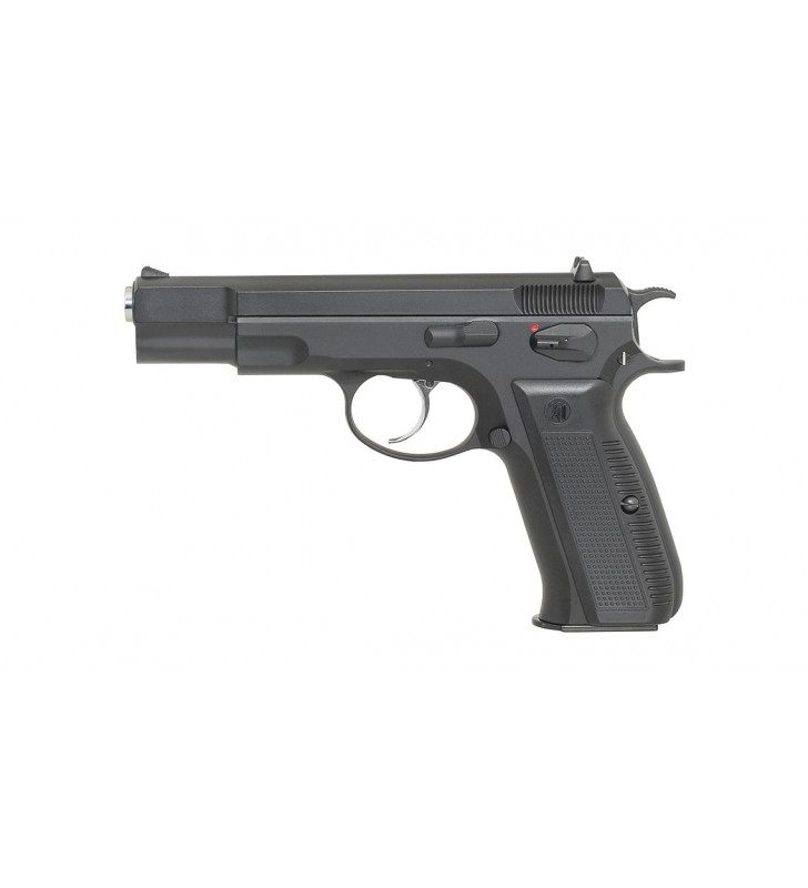 KJW KP09 CZ75 Noir Gaz Métal 24BBs 0.9J