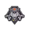 Patch PVC Dead Lift Cat / Chat Tactique 7.8x8.3cm Gris