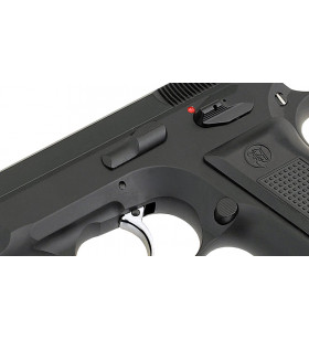 KJW KP09 CZ75 Noir Gaz Métal 24BBs 0.9J