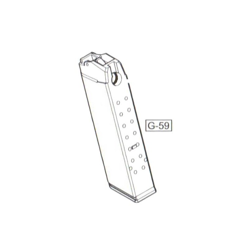 WE Corps Chargeur Glock 17 Gaz Part: G-59