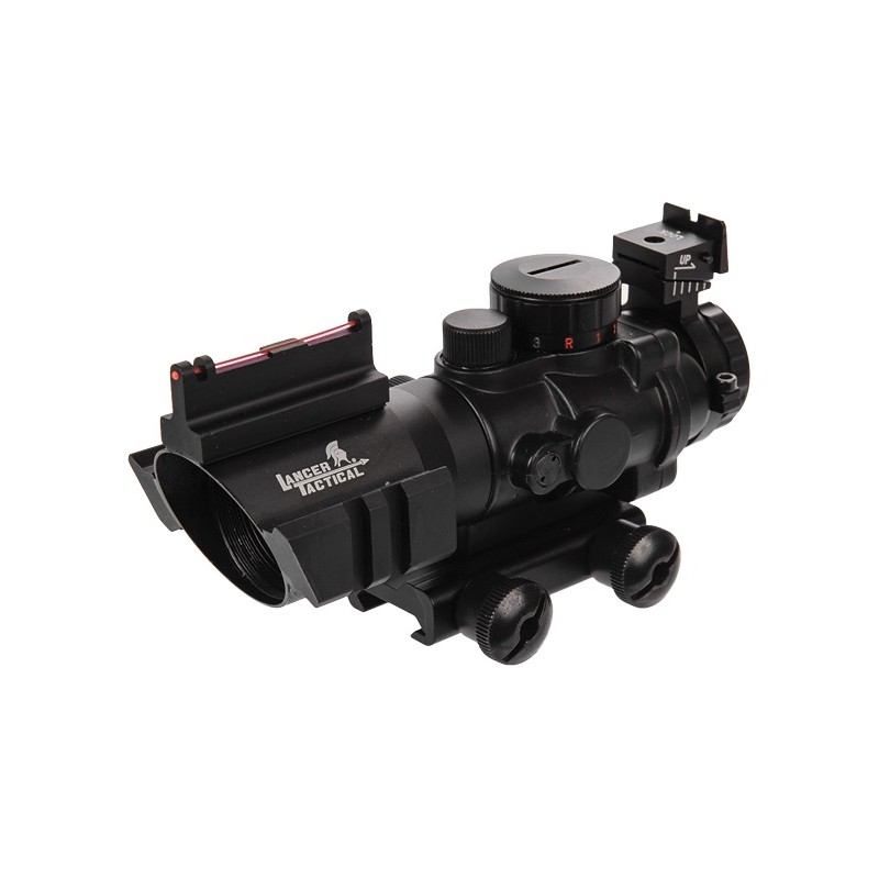 Lancer Tactical Type ACOG 4X32 Fibre Optique Red
