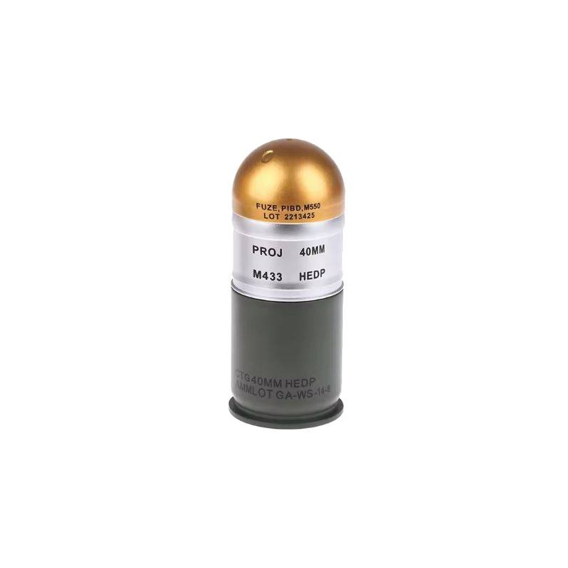 ACM x1 Grenade ABS M433 HEDP 40mm Dummy