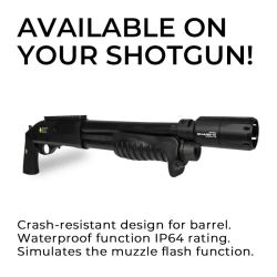 AceTech Silencieux QUARK C BLASTER Shotgun Tracer Unit Black 102x42mm