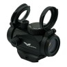 JS Tactical Red Dot T1 Noir avec Montage Haut Rét:Rouge