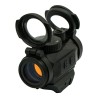 JS Tactical Red Dot T1 Noir avec Montage Haut Rét:Rouge