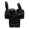 JS Tactical Red Dot T1 Noir avec Montage Haut Rét:Rouge