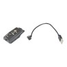 JS Tactical Laser Rouge Picatinny USB 10RCX Métal Noir