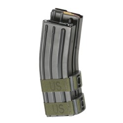 BattleAxe Chargeur Couplé M4 1000BBs Eléctrique Bk 9V