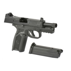 Double Eagle EMG FN 509 Black Gaz Blowback Métal 21BBs 1.07J
