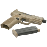 Double Eagle EMG FN 509 FDE Gaz Blowback Métal 21BBs 1.07J
