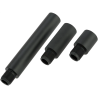 APS Set External barrel extension 21/41/96mm 14mm- Métal Bk
