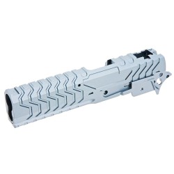 5KU TM Hi Capa GBB Aluminum Slide & Frame (Matrix Type) Grey