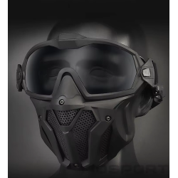 ACM Masque WST DulHalf facial Ventillé Bk