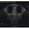 ACM Masque WST DulHalf facial Ventillé Bk
