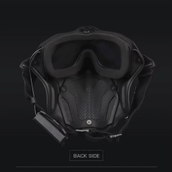 ACM Masque WST DulHalf facial Ventillé Bk