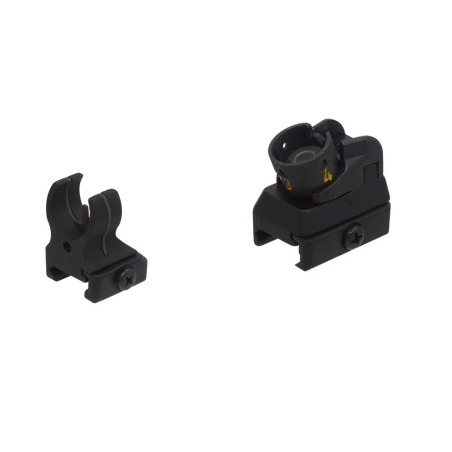 Double Bell Front & Rear Sight Métal Bk Type: 416