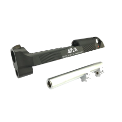 KWA / KSC Alu Slide & Sliver Steel Barrel GBB M92 Elite IA Old System