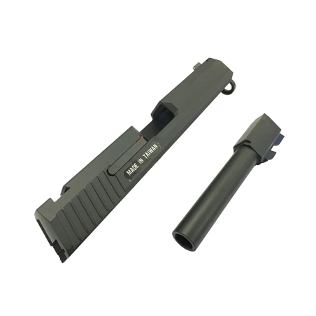 KWA / KSC Culasse & Canon Externe ABS Vide USP 45 Black GBB