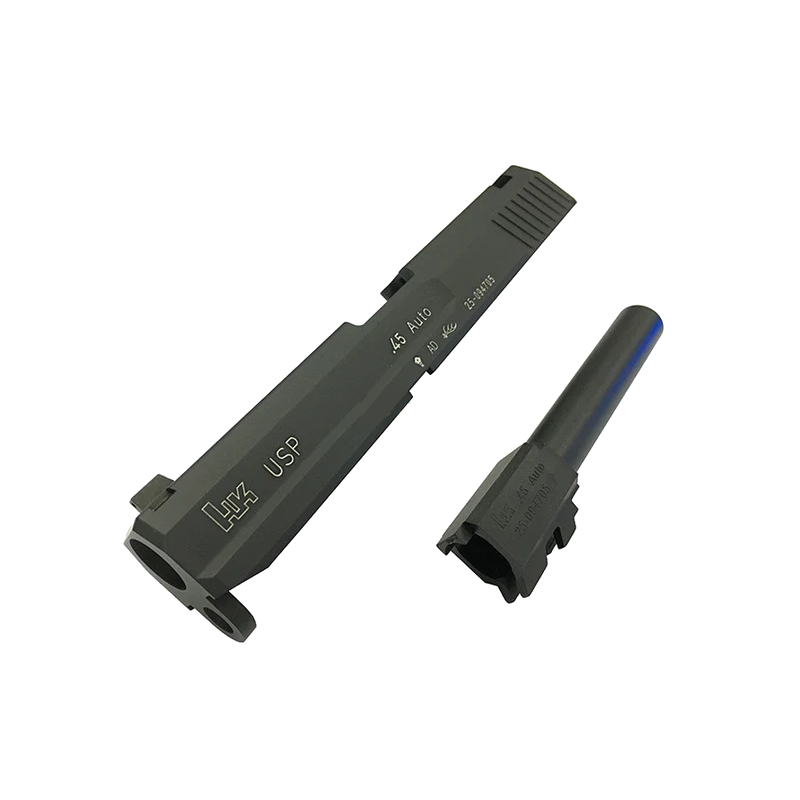 KWA / KSC Culasse & Canon Externe Métal Vide USP 45 Black GBB
