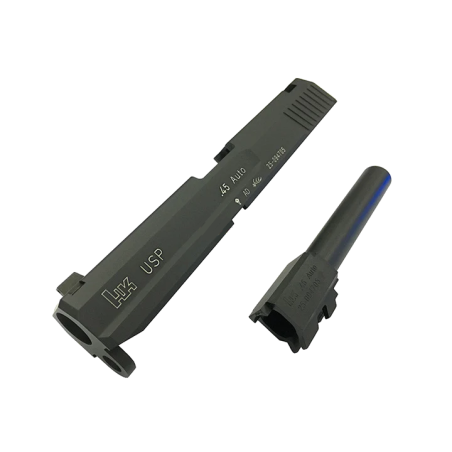 KWA / KSC Culasse & Canon Externe Métal Vide USP 45 Black GBB