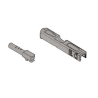 KWA / KSC Culasse & Canon Externe ABS Vide Glock G26C Black GBB
