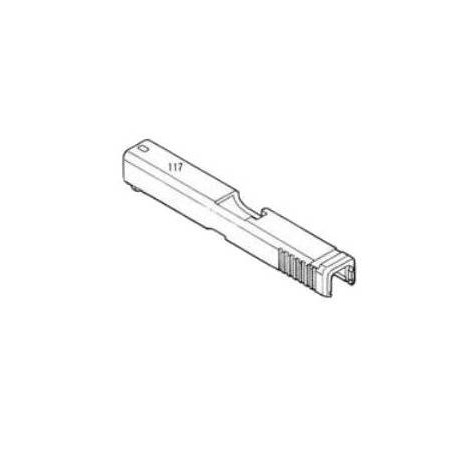 KWA / KSC Culasse Métal Vide Glock G17 Black GBB