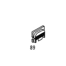 KWA / KSC Plate ABS Bk Glock GBB Part:89