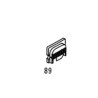 KWA / KSC Plate ABS Bk Glock GBB Part:89