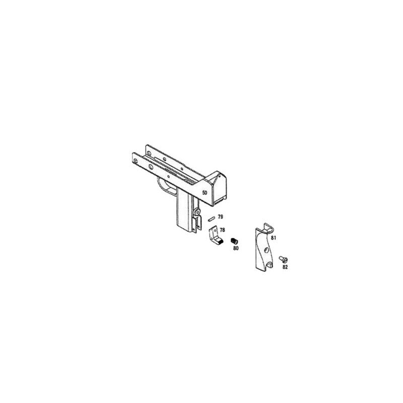 KWA / KSC M11 Lower ABS Bk GBB Part:50.79.78.80.81.82