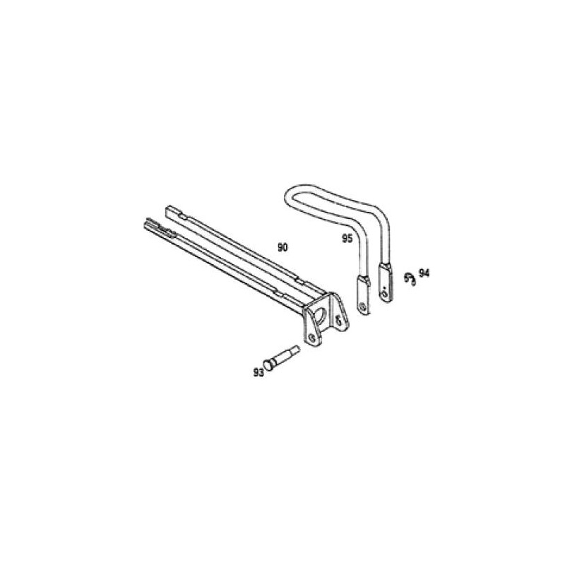 KWA / KSC M11 Crosse Métal Bk GBB Part:90.93.95.94