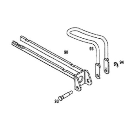 KWA / KSC M11 Crosse Métal Bk GBB Part:90.93.95.94
