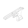 HFC Frame Desert Eagle Vide ABS Black GBB
