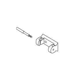 Jing Gong ASG Fixation Crosse VZ61 Métal Bk AEP