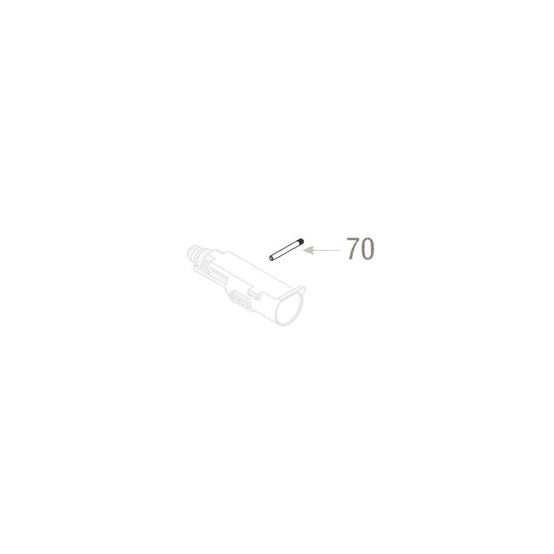 Action Army Pin / Goupille Nozzle Part:70 GBB Origine AAP01