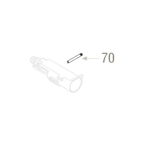 Action Army Pin / Goupille Nozzle Part:70 GBB Origine AAP01