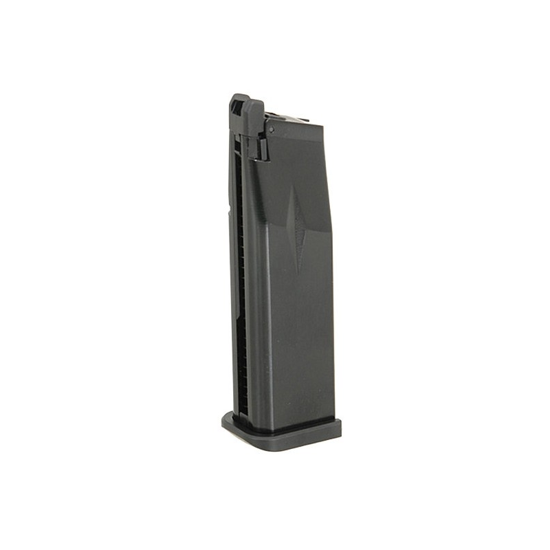KJW Chargeur Hi-Capa KP-06/KP-08 Gaz 30BBs Talon Fin