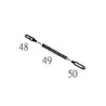 KJW Slide Stop Plunger KP-08 Métal Black GBB Part:48.49.50