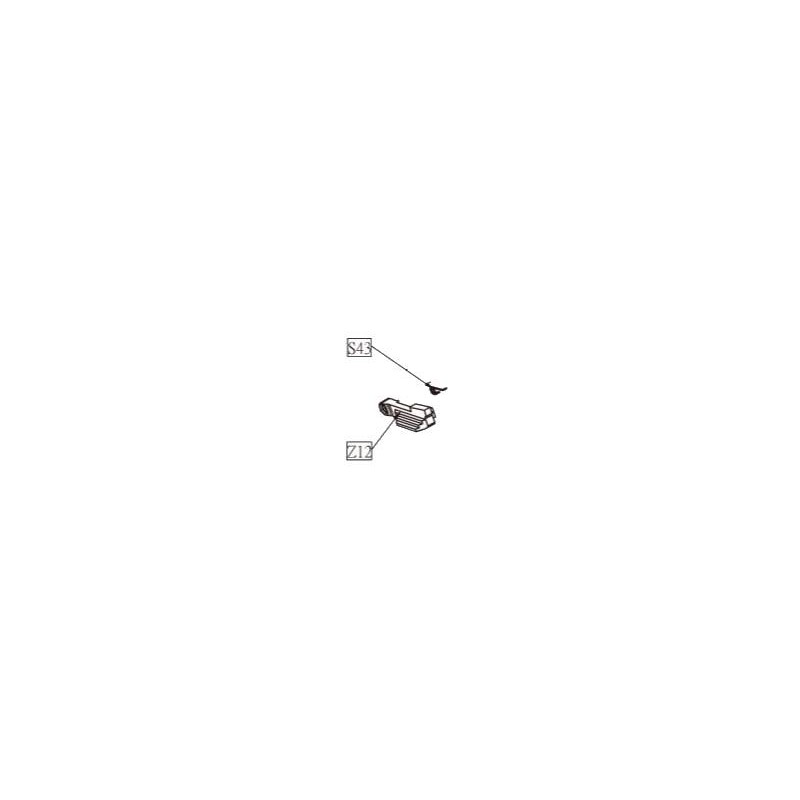 KWC Slide Stopper Lever Desert Eagle .50AE Part:Z12 (Reconditionné)