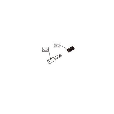 KWC Barrel Catch Button Desert Eagle .50AE Part:Z28 (Reconditionné)