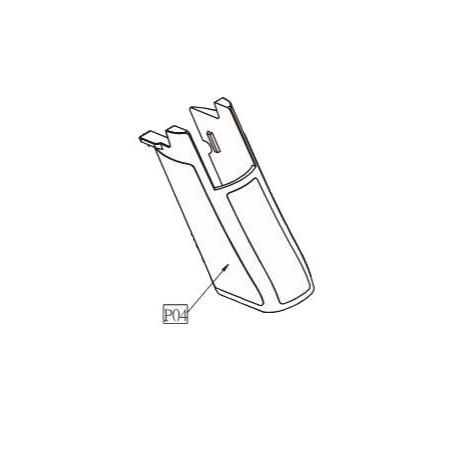 KWC Grip ABS Desert Eagle .50AE Part: P04 (Reconditionné)