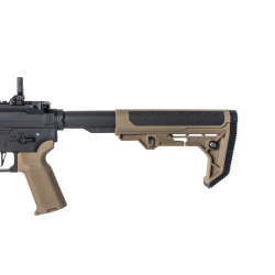 GS2.0 Up-Grade 40 Rps Specna Arms M4 SA-F05-RL FLEX BLDC HAL ETU M-Lok Light Ops Gen.2 Half-Tan 130BBs 0.9J