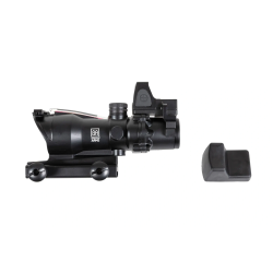 Specna Arms Type ACOG 4X32 Fibre Optique Rouge + RMR Reflex