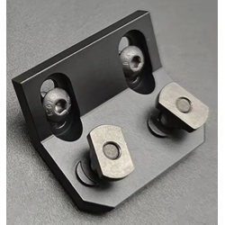ACM Montage Métal incliné Lampe M300&M600 Noir M-Lok