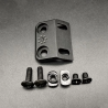 ACM Montage Métal incliné Lampe M300&M600 Noir M-Lok