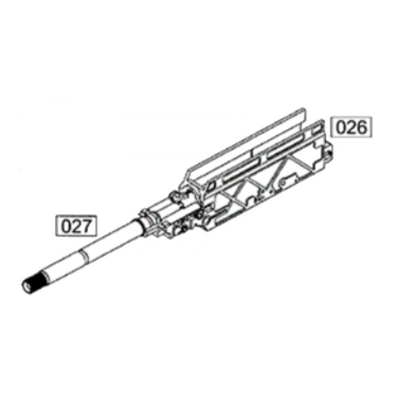 WE Upper SMG-8 GBBR Part-26/27 (Reconditionné)