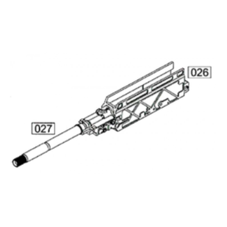 WE Upper SMG-8 GBBR Part-26/27 (Reconditionné)