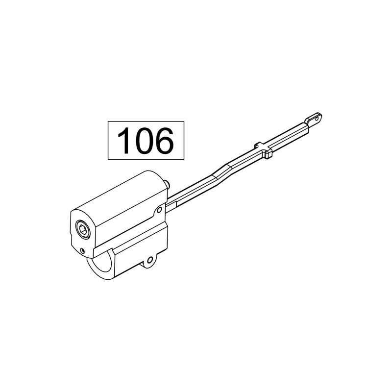 WE Piéce d origine SMG-8 GBBR Part-106 (Reconditionné)