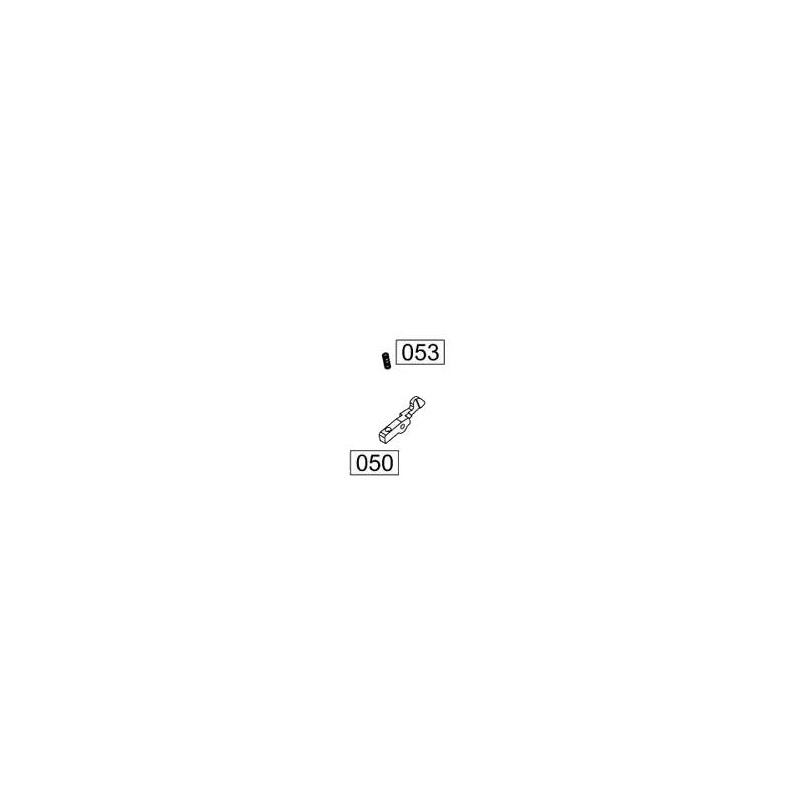 WE Piéce d origine SMG-8 GBBR Part-050-053 (Reconditionné)