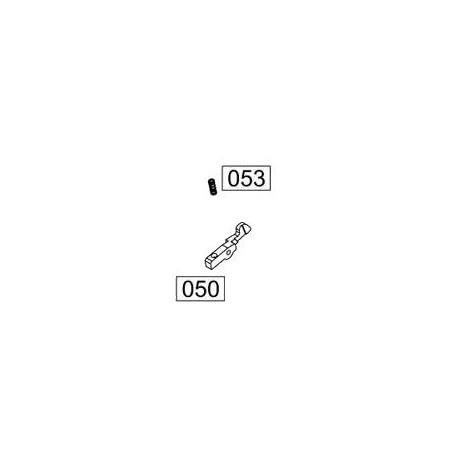 WE Piéce d origine SMG-8 GBBR Part-050-053 (Reconditionné)